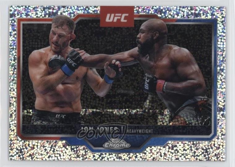 2025 Topps Chrome UFC Speckle Refractor /250 Jon Jones #83 1d77