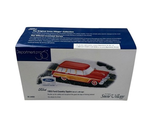 Department 56 1955 Ford Country Squire #56.54950 New In Box | eBay