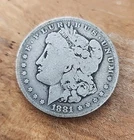 1881 O Morgan Silver Dollar $1 90% Silver New Orleans Very Good by CoinSnap