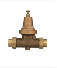 3/4” 70XLDU Zurn Wilkins PRV - Bronze Pressure Reducing Valve - Double Union 