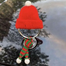 Mercedes E-Class and S-Class Emblem Ornament with Red Hat and Scarf 
