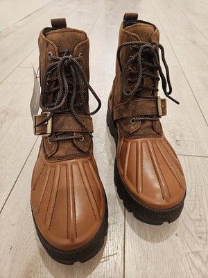 NEW POLO RALPH LAUREN SIZE 9.5 MEN'S OSLO HIGH BOOTS WATERPROOF