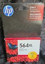 New GENUINE HP 564XL PHOTO Black Ink Cartridge EXP 2019