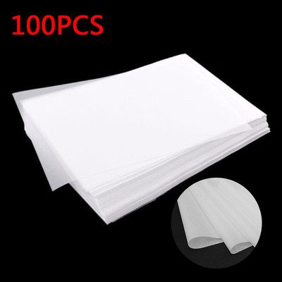 100x Transparentpapier transparent Hobby Basteln Kopieren Kalligrafie Zeichnen