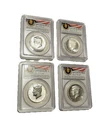 2014 Silver Kennedy 50th Anniversary 4 Coin Set:  MS70, MS70, PR70, PR70DCAM