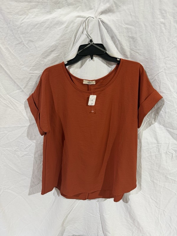 Entro Women’s Top Orange Size M