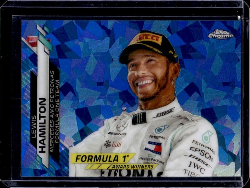 2020 Topps Chrome Sapphire F1 Formula 1 Lewis Hamilton #197