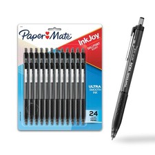 Paper Mate InkJoy 300RT Retractable Ballpoint Pens, Medium Point 1.0mm , Black,