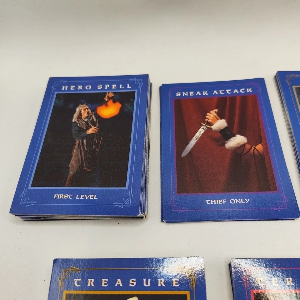 1993 TSR DRAGON STRIKE Game Replacement Parts Pieces: Set of 109 Game Cards - Image 2 of 4