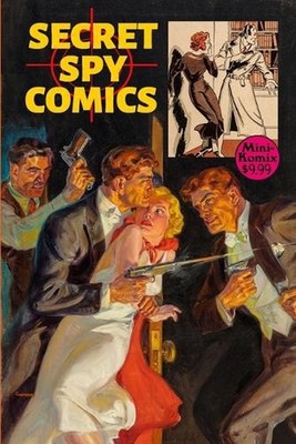 Secret Spy Comics by Mini Komix (English) Paperback Book