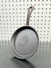 Used Mini 5  Cast Iron Griddle Frying Pan Out...