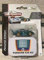 Majorette Porsche 935 K3 Vaillant 51 Deluxe Edition, Modellauto 1:64, Neu Ovp