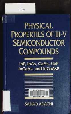 Physical properties of III-V semiconductor compounds. InP, InAs, GaAs, GaP, InGa