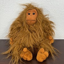 Vtg 1988 Plush Creations Inc Orangutan Brown 16  Stuffed Animal Monkey