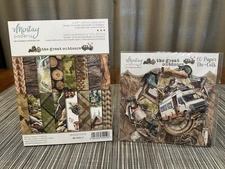 Mintay Papers "The Great Outdoors" 24 double sided 6" x 8" sheets + 60 Die-Cuts