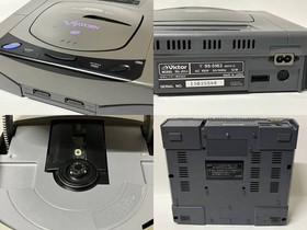 Sega Victor V-Saturn RG-JX1 Console Set Tested Working Ship from Japan
