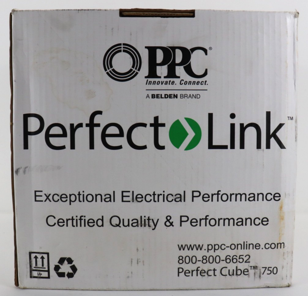 CAT6 PPC Belden Perfect Link Category 6 Cable - White, 750 ft