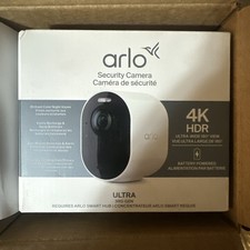 Arlo Ultra 4K 3rd Gen Single Add On Camera Battery Powered New Sealed
