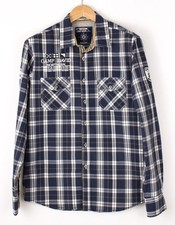 CAMP DAVID Men Regular Fit Casual Formal Shirt Size M BAZ785