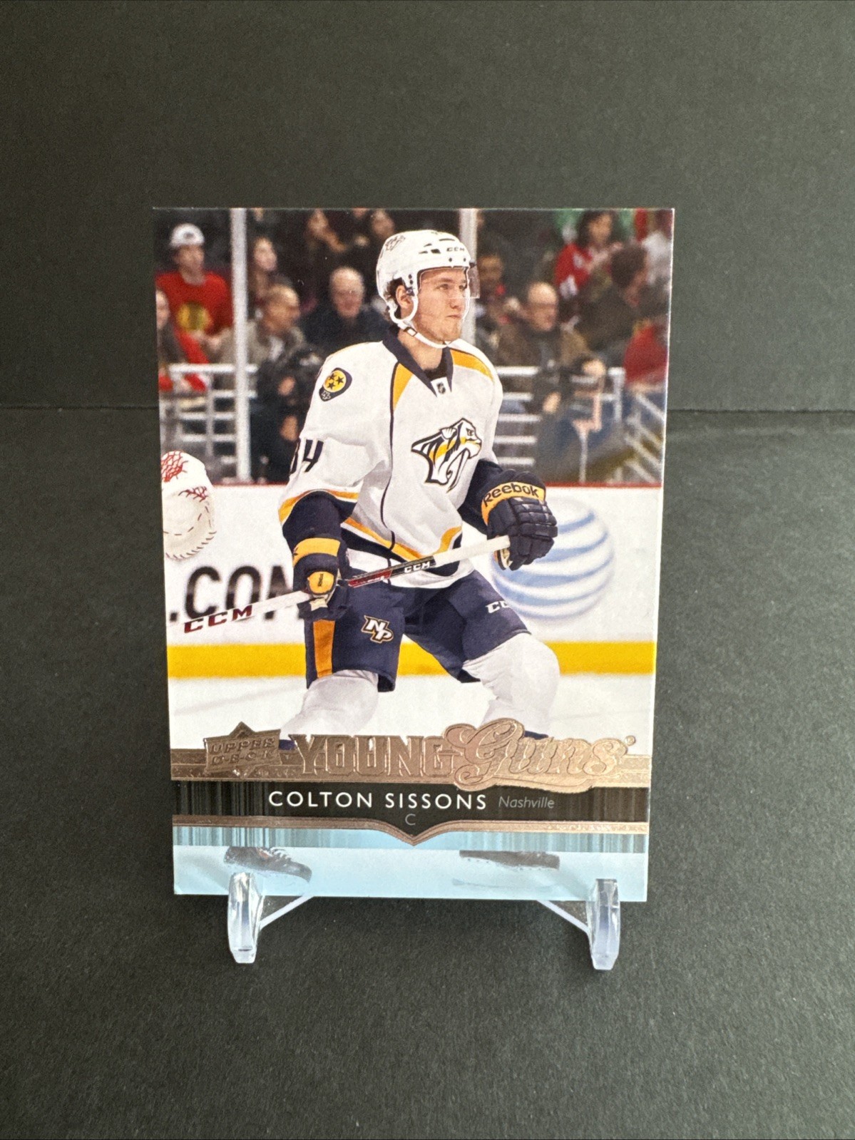 2014-15 Upper Deck YOUNG GUNS #231 Colton Sissons PREDATORS EX/NM