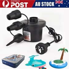 12V Inflatable Pump Portable Electric Pump for Swimming Ring Air Mattress Pool 