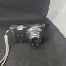 Sony Cybershot DSC-W370 14.1MP Digital Camera Silver - Works - No Charger #2