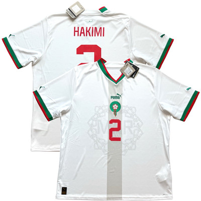 2022/23 Morocco Away Jersey #2 Hakimi XL Puma Soccer World Cup