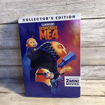 New! Despicable Me 4 Collector's Edition (DVD) Sealed W/Slipcover Ships Free