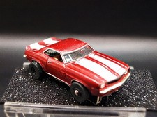 Aurora MM Inc T-Jet '69 Camaro Red/Wht NOS Body  ChassisTest 2