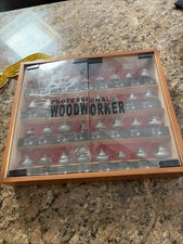 Router Bit Set 34 Pcs Tool Shop Box Ogee Cove Beading Professional Woodworker 22