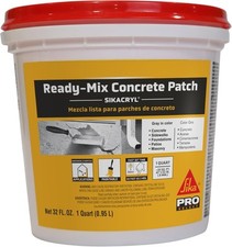 Sika - Sikacryl - Gray - Ready-Mix Concrete Patch - for 1 quart, 