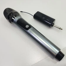 JYX-V15 Wireless Microphone Rechargable For Karaoke Mic 1/8 Input