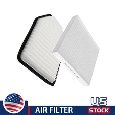 Engine & Cabin Air Filter Set For 2011- 2017 Jeep Wrangler 2018 Wrangler JK