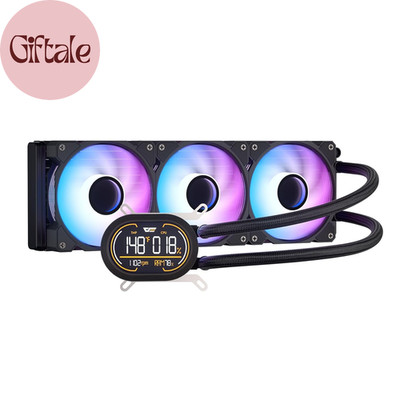 DH360D V1.2 All-In-One Liquid CPU Cooler with Display, CPU Monitoring, ARGB Sync