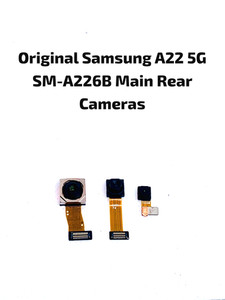 Original Samsung Galaxy A22 5G SM-A226B/DSN Main Rear Cameras