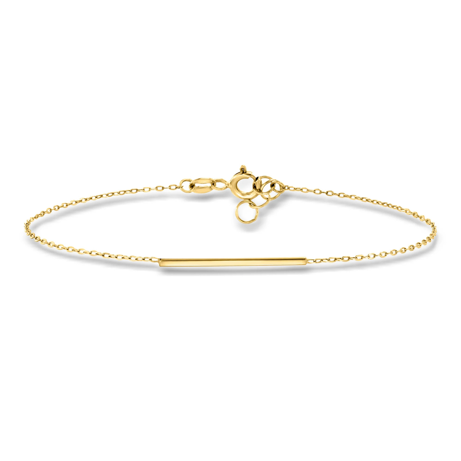 Pure Collection by Ross-Simons Italian 14kt Yellow Gold Bar Bracelet