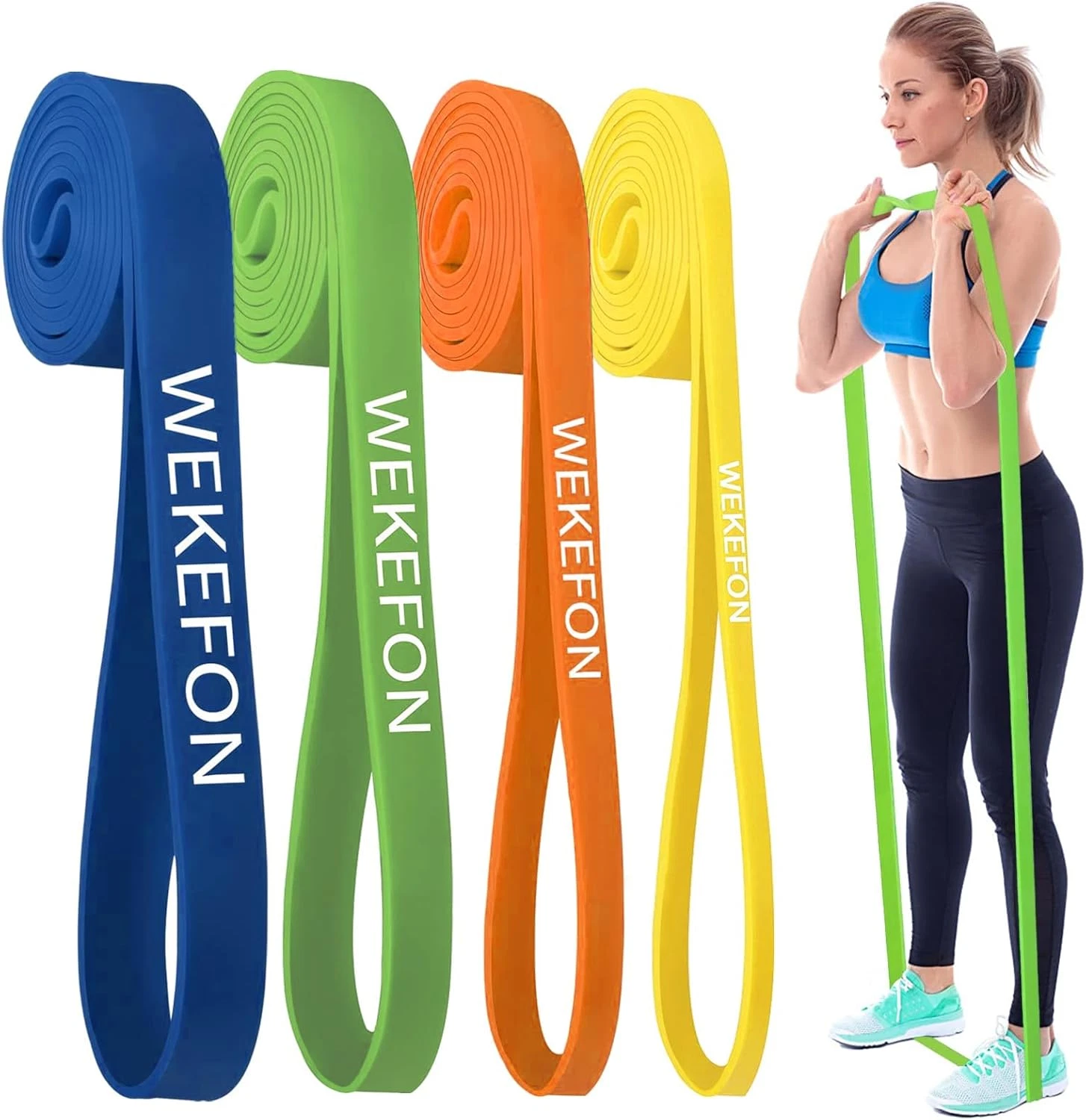 Resistance Bands Set, Pull up Assist Bands - Stretch Resistance Band - Mobility