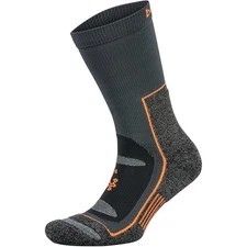 Balega Blister Resist Crew Running Socks - Gray/Orange