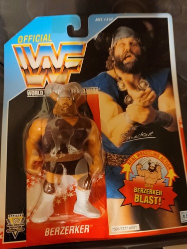 wwf ljn hasbro wrestling superstars  berzerker wre...
