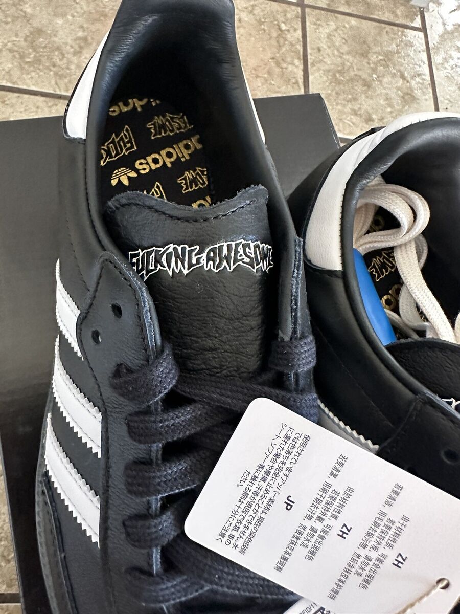 Adidas Samba FA FuckingAwesome Jason Dill Black ID7339 Men's Adidas Samba FA FuckingAwesome Jason Dill Black ID7339 Men's