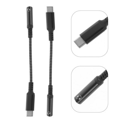  3 Stück Handy-Adapterkabel Typ C auf 3,5 mm Klinkenkabel