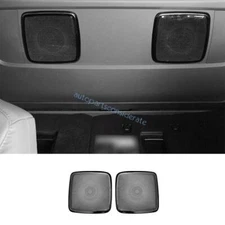 For Toyota Sienna 2021-2023 2025 Black Steel Tailgate Trunk Speaker Sound Cover
