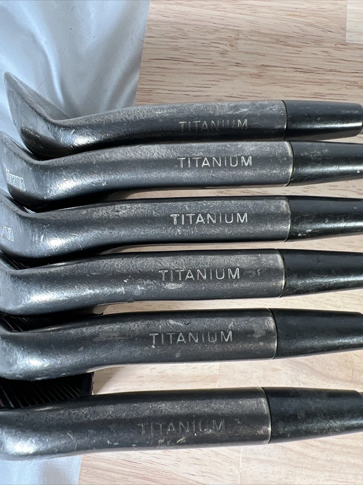 Juego de hierro de titanio Mizuno MGC-35 Dyna Flex TF-1700 Foto 4 de 4