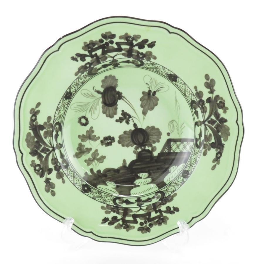 Richard Ginori Oriente taliano マラキーテ24cm Richard Ginori Oriente Italiano Malachite - soup plates ø
