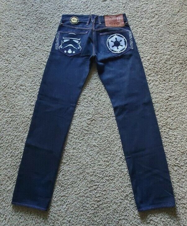 Yoropiko Jeans X Star Wars Storm Troopers Blue Men's 30 YORO3799 RMC  Headstone