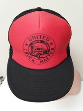 Image of Vintage "United Truck Master Driver Training " Foam , Mesh  Snapback Trucker Hat
