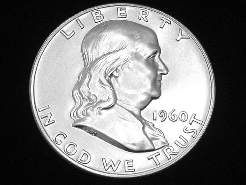 1960 Franklin Half Dollar --- Gem Proof