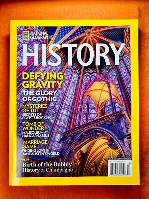 National Geographic History Defying Gravity The Glory Of Gothic New Magazine
