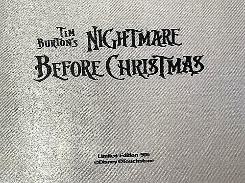 Disney Nightmare Before Christmas 5 Spinner 500 LE IN Black Enamel Box- 02 event - Picture 7 of 10