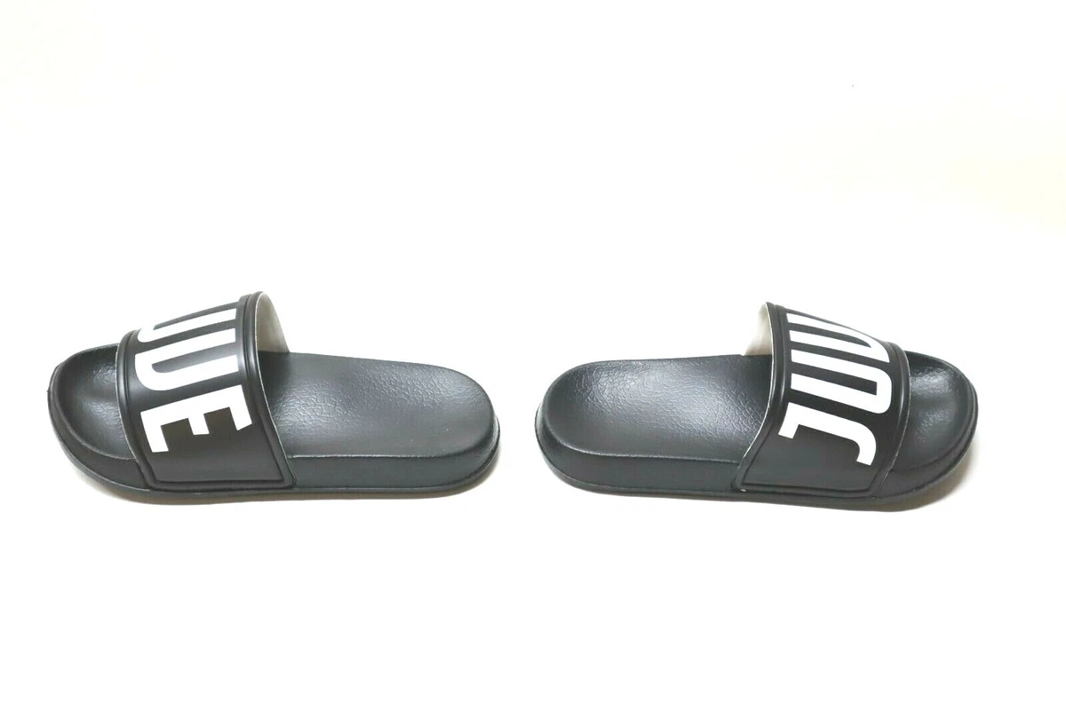 CIABATTE JUVE BAMBINO UFFICIALE JUVENTUS COLORE BIANCO E NERO IN GOMMA